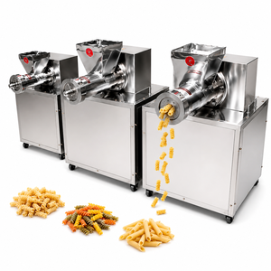 Machine à pâtes italienne pour la fabrication de macaronis, coquilles et fusilli, avec équipement de fabrication - Product Image 1