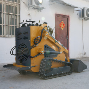 Efficient Mini Compact <b>Wheel</b> Skid Steer <b>Small</b> Track Skid Steer with Engine for Construction Farm Garden Wholesale - Product Image 2