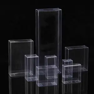 Großhandel transparente Box Pvc Pp Kunststoff verpackung Box individuell bedruckte Acetat Box