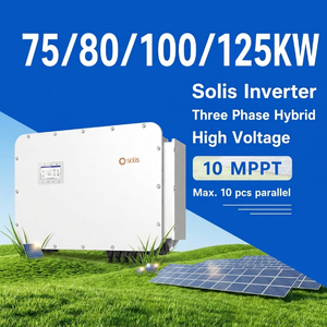 Sistema Solar Híbrido de 100kw de Alto Voltaje con Tres MPPT de 125kw, 10 Unidades en Paralelo, IP66 S6-EH3P(75-125)K10-NV-YD-H - Product Image 4