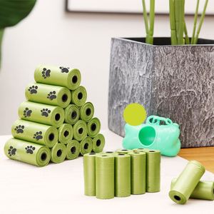 Sacs à déchets biodégradables jetables écologiques pour chiens, sacs à excréments pour chiens - Product Image 5