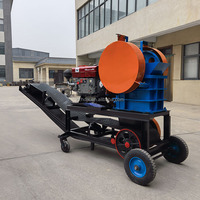Concasseur de roche diesel portable |   Aucune électricité nécessaire |   Prix d'usine pour l'Afrique