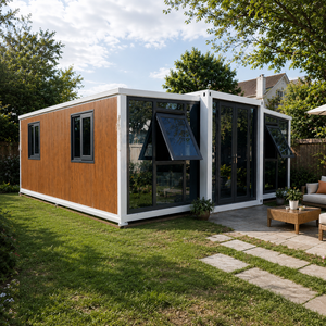 Maison de <span class=keywords><strong>vacances</strong></span> en conteneur, maison en conteneur extensible au Royaume-Uni avec salle de bain, cuisine, préfabriquée, modulaire, glamping, location de cabane de <span class=keywords><strong>vacances</strong></span> - Product Image 1