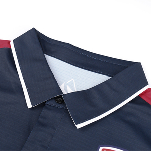 Maglia da Calcio Personalizzata con Colletto a Polo, Traspirante in Poliestere, Vestibilità <span class=keywords><strong>Slim</strong></span>, Magliette Polo Sublimate per Divisa Squadra di Calcio - Product Image 4