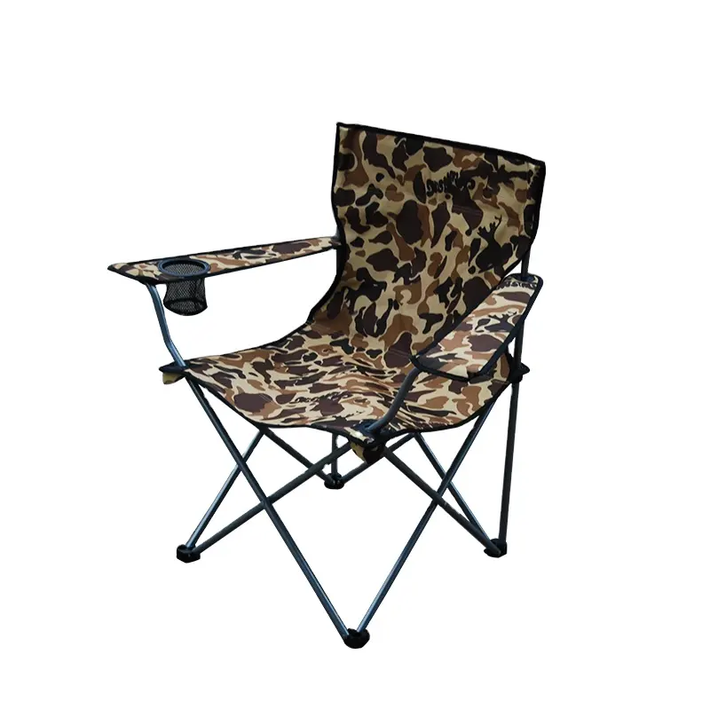 Wholesale camouflage light weight folding customized camping chairs folding for walmart