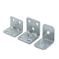 Support d'angle en zinc coloré épaissi, 90 degrés, pour meubles stratifiés, armoires, tables, chaises, connecteurs d'angle droit