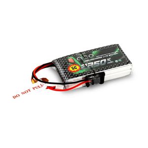 Batería Gens Ace LiFe Signal de 2250mAh 6.6V 2S 2S1P, 98g, Personalizada con Conector BBL1 Futaba 3P para Control Remoto 14SG 4PLS T8J - Product Image 4
