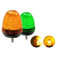 Feux de signalisation à LED de type poire 60 SMD, couleur ambre, base magnétique, feux de signalisation rotatifs à LED, accessoires pour véhicules et voitures
