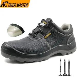 Chaussures de sécurité industrielles Tiger Master à basse cheville, résistantes à l'huile, antidérapantes, anti-perforation, avec embout en <span class=keywords><strong>acier</strong></span>, antistatiques, <span class=keywords><strong>pour</strong></span> hommes - Product Image 1