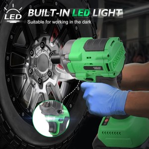20V 2-in-1 Industrial/DIY Cordless Impact <b>Wrench</b> With 650nm Torque Battery Powered Drop Shipping Supported CW-20S-1 650NM Cordle - Product Image 6