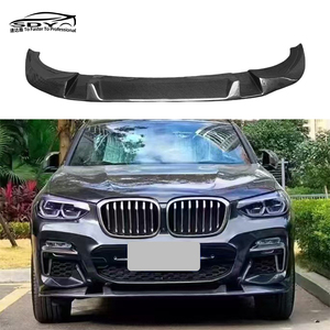 G01 X3 G02 <span class=keywords><strong>X4</strong></span> Pré-LCI Style 3D Fibre de Carbone Lèvre Avant Pare-chocs Avant Lèvre Avant Splitter pour BMW X3 G01 <span class=keywords><strong>X4</strong></span> G02 - Product Image 1