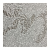 Usine directement nouveau design tricoté jacquard taie d'oreiller tissu avec fibre de viscose
