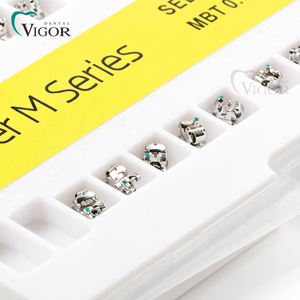 Brackets Metálicos Ortodónticos MIM Mini Estándar MBT para Ortodoncia Dental - Product Image 6