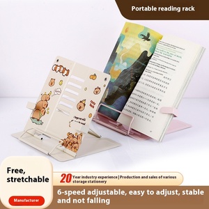 Support <span class=keywords><strong>de</strong></span> lecture multifonctionnel anti-myopie pour les élèves du primaire Support <span class=keywords><strong>de</strong></span> lecture pliable portable en métal durable - Product Image 5