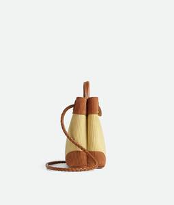 Sac à main Bottega BV Andiamo en daim bicolore avec effet velours côtelé, doté d'un détail de nœud signature et d'une fermeture coulissante Veneta - Product Image 5