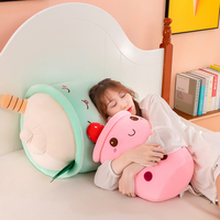 Peluche Bestseller Fraise Mignonne Boisson Jouet en Peluche Doux Crème Glacée Lait Thé Peluche Boba Jouet Peluche Boba Coussin