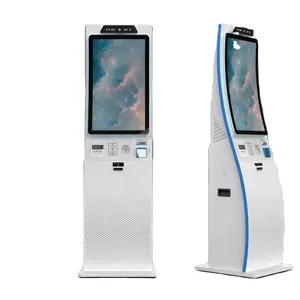 Self servis makinesi kavisli ekran raporu yazıcı kiosk oyun sistemi casino nakit taşıma ve ödeme kiosk