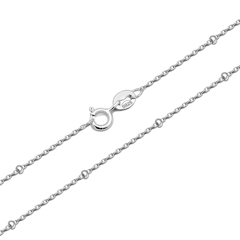 JZBZ-010 Machine-Made 925 Sterling Silver Chains Wholesale