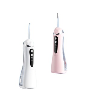 Portable <b>Water</b> <b>Dental</b> <b>Flosser</b> 300Ml Tank Cordless Rechargeable Multiple Modes IpX7 Waterproof For Adults Black - Product Image 2