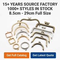 Boîte à monnaie à fermoir Kiss Lock personnalisable en métal, avec cadre de sac à main rigide en forme de tube de chat, durable, avec logo personnalisable