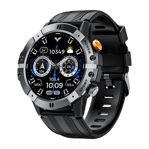 <span class=keywords><strong>Smartwatch</strong></span> C29 con Grande Schermo Rotondo TFT da 1,52 Pollici, Assistente Vocale AI, Impermeabile 1ATM, 120+ Modalità Sportive, Orologio Intelligente per Uomini e Donne - Product Image 3