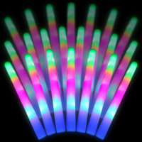 Bâtons lumineux en mousse LED personnalisés pour la promotion, baguettes lumineuses pour concerts, Diwali, fêtes, mariages, raves, événements sportifs
