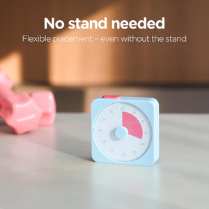 60 Minute Square Plastic Pomodoro <b>Timer</b> with Light Magnetic Productivity Mechanical <b>Kitchen</b> <b>Timer</b> Visual Study <b>Timer</b> for Kids - Product Image 2
