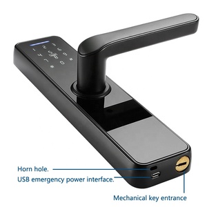 Vida inteligente Tarjeta de contraseña electrónica cerradura inteligente Oficina <span class=keywords><strong>seguridad</strong></span> sin llave Puerta de madera apartamento <span class=keywords><strong>Airbnb</strong></span> cerraduras de puerta inteligentes - Product Image 2