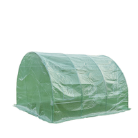 Grand modèle 6x3x2M 18 ㎡   Serre tunnel extérieure en PE, facile à assembler, pour usage extérieur