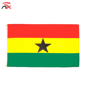 Juego de Banderas de Ghana al por Mayor, Bandera de Mano para Fanáticos del Fútbol de <span class=keywords><strong>Jamaica</strong></span>, Pulsera, Collar, Bandera Colgante, Taza de Cerámica, Bandera Nacional para Suministro - Product Image 2