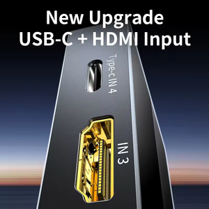 8K 60HZ tipo C interruttore <span class=keywords><strong>HDMI</strong></span> USB C 5x1 <span class=keywords><strong>3</strong></span> <span class=keywords><strong>HDMI</strong></span> 2 ingresso USB-C <span class=keywords><strong>1</strong></span> Out Thunderbolt 4 HDMI2.<span class=keywords><strong>1</strong></span> interruttore Video per computer portatile MacBook/PS - Product Image 3