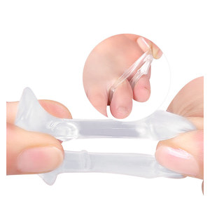 Séparateur d'orteils en silicone <span class=keywords><strong>pour</strong></span> la correction du <span class=keywords><strong>hallux</strong></span> <span class=keywords><strong>valgus</strong></span>, anti-frottement, unisexe, utilisable toute l'année, <span class=keywords><strong>pour</strong></span> <span class=keywords><strong>chaussures</strong></span> grandes pointures - Product Image 4
