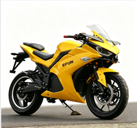 Moto électrique haute performance 3500W pour adultes, idéale pour la course sportive, disponible en plusieurs couleurs, au design esthétique soigné, pour l'exportation
