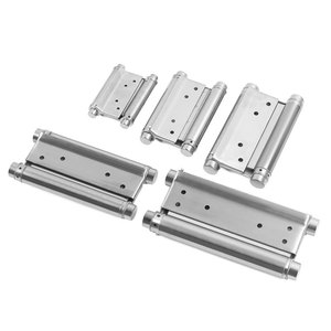 Bisagra de doble resorte de acero inoxidable de 3 pulgadas con cierre suave para puerta vaquera, puerta doble, diseño industrial - Product Image 2