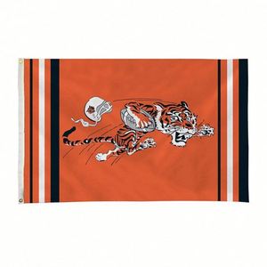 Hot Sale 3x5ft 100% Polyester Custom Design <b>Flags</b> Cincinnati Bengals <b>Flag</b> for Indoor Outdoor Decoration - Product Image 5