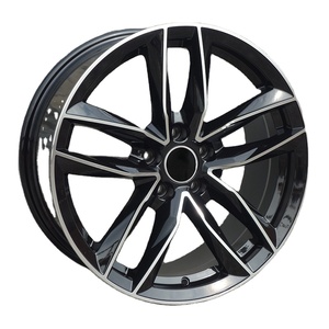 Jantes en alliage d'aluminium de 17 et 18 pouces adaptées aux <span class=keywords><strong>Audi</strong></span> <span class=keywords><strong>A3</strong></span>, <span class=keywords><strong>Audi</strong></span> A4, <span class=keywords><strong>Audi</strong></span> A5 et <span class=keywords><strong>Audi</strong></span> A6 - Product Image 1