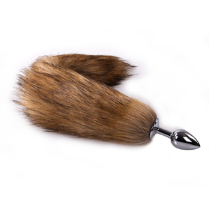 Tapón Anal <span class=keywords><strong>de</strong></span> <span class=keywords><strong>cola</strong></span> <span class=keywords><strong>de</strong></span> gato superlarga <span class=keywords><strong>de</strong></span> 40cm, venta al por mayor, tapón Anal peludo <span class=keywords><strong>de</strong></span> <span class=keywords><strong>cola</strong></span> <span class=keywords><strong>de</strong></span> <span class=keywords><strong>zorro</strong></span> <span class=keywords><strong>de</strong></span> acero inoxidable <span class=keywords><strong>de</strong></span> Metal más barato, Extra largo - Product Image 5