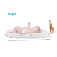 Kangnuo Guter Preis Haushalt 40kg Haustier Höhe Gewichts mess maschine Elektronische Mutter Kleinkind Waage Baby waage Digital