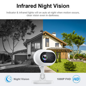 Cámara de Seguridad Inalámbrica WiFi con Visión Nocturna Infrarroja <span class=keywords><strong>A4</strong></span>, CMOS, Zoom Óptico de 10x-20x, Gran Angular de 166°, Detección de Movimiento, Tarjeta TF, 1080p - Product Image 5