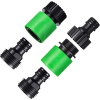 Connecteur rapide mâle de jardin connecteur de tuyau d'eau de jardin raccord en plastique ABS ou PP Direct d'usine 3/4 "outils de jardin personnalisés