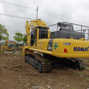 Komatsu PC450-8 Modèle 2021 Godet de 2,1 m Puissance de 250 kW Excavatrice sur chenilles d'occasion Composants principaux (moteur, pompe, moteur, PLC) Prêt à travailler - Product Image 5