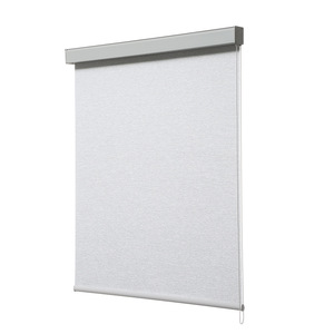 Sẵn sàng hiện đại thông minh bên ngoài ngoài trời nhỏ cán màn trập Con lăn rèm cửa sổ màu đen ra sắc thái nội thất cơ giới năng lượng mặt trời vải - Product Image 5