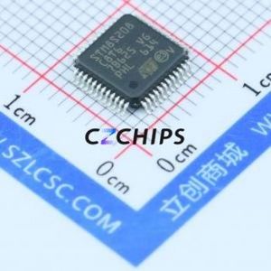 Microcontrôleur à puce de circuit intégré (MCU/MPU/SoC) STM8S208C8T6 LQFP-48(7x7) original et flambant neuf - Product Image 1