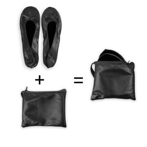 Venta caliente Sandalias personalizadas <span class=keywords><strong>Bailarinas</strong></span> planas <span class=keywords><strong>plegables</strong></span> para damas Zapatillas de Ballet de baile de PU <span class=keywords><strong>Boda</strong></span> para niñas - Product Image 6