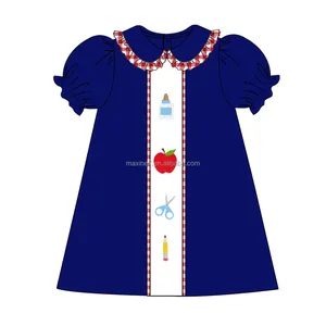 Summer Children Clothes Back To School Kids Shirt And Short Outfits Baby Boys French Knot Clothing Sets