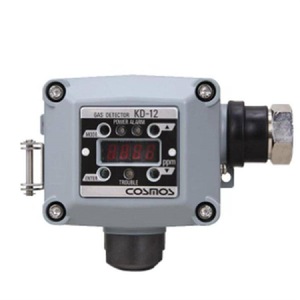Detector de Gas Fijo New-Cosmos KD-12S-O para Oxígeno con Alarma Sonora, Luminosa y de Vibración para Uso Industrial - Product Image 1