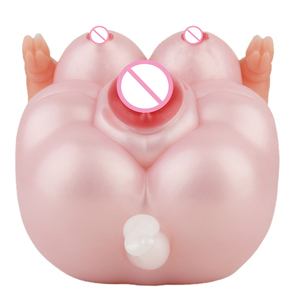 GEEBA fantasia a forma di animale masturbatore tazza in Silicone Pussy Sex Toy con Pig Fox Design - Product Image 6