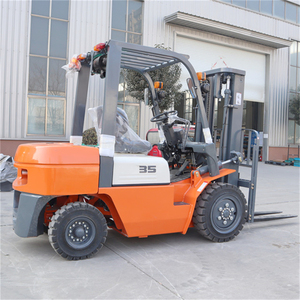 Быстрая доставка, 3,5-тонный колесный дизельный вилочный погрузчик, настраиваемый подъемный вилочный погрузчик, вилочный погрузчик, сидящий дизельный вилочный погрузчик - Product Image 4