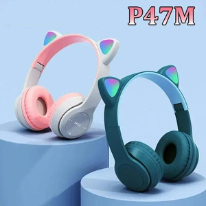 Casque P47M en promotion – Casque sans fil Bluetooth supra-stéréo portable pour le sport et le gaming en extérieur - Product Image 2