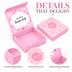 Wholesale Custom Countdown Surprise Box Magnetic Flip Rigid Box Multi Grid Compartment Gift Box For Holiday <b>Chocolate</b> Cosmetic - Product Image 2